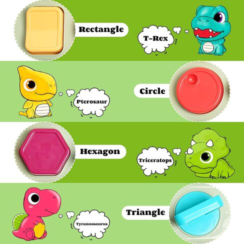 لعبة تفاعلية منبثقة، ألعاب أطفال منبثقة ألعاب تعليمية للأطفال من عمر 12 إلى 18 شهرًا، ألعاب أطفال على شكل ديناصور لعمر عام واحد، لعبة حيوانات منبثقة للسبب والتأثير المبكر للأطفال من سن 12 إلى 24 شهرًا in Kuwait