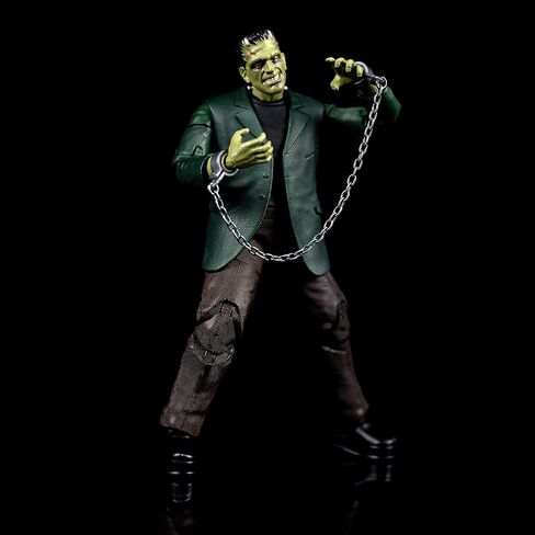 Jada Toys Universal Monsters 6" Frankenstein Action Figure, Toys for Kids and Adults, 31958, Black in Saudi Arabia