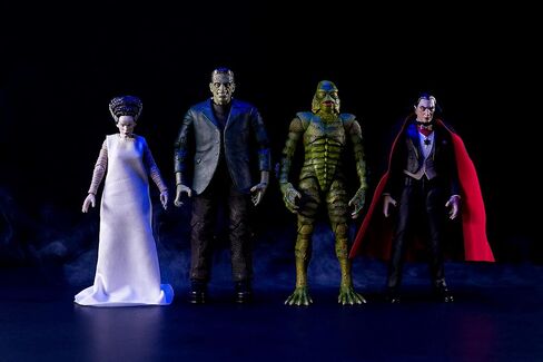 Jada Toys Universal Monsters 6" Frankenstein Action Figure, Toys for Kids and Adults, 31958, Black in Saudi Arabia
