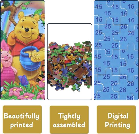 60 Pieces Spiderman Jigsaw Puzzles in a Metal Box for Kids Age for 4-8 Boys Girls Toy Puzzles Children Learning Educational Puzzles Toy(0669) in Saudi Arabia