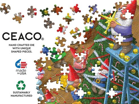 Ceaco - Holiday - Christmas Time Gnomes - 300 Piece Jigsaw Puzzle in Saudi Arabia