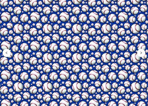 12 Sheets 28 * 20 Inches Baseball Gift Wrap Paper, Blue Red White Sports Wrapping Paper for Boys Girls for Baseball Theme Birthday Party DIY Crafts in Saudi Arabia