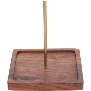 Storage Shelf Storage Shelf Wooden Yarn and Thread Holder Round Sewing Wire Spool Stand Holder Beading Line Storage Holder Embroidery Thread Container for Home Store Cord Clips Cord Clips