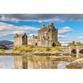 DIY 5D Diamond Painting Kits for Adults, Castle Eilean Donan Dornie Scottish Highlands Scotland Eilean Donan Arts Craft for Home Wall Decor 12x16inch in Kuwait