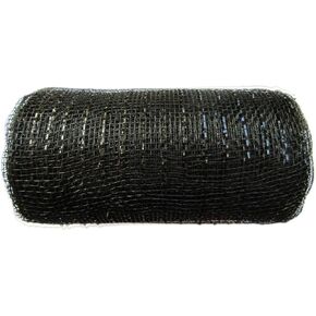 6 inch x 30 feet(10 Yards)-YYCRAFT Metallic Poly Mesh Ribbon(Royal)