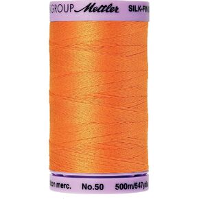 Mettler Silk-Finish Solid Cotton Thread, 547 yd/500m, Pumpkin in Kuwait