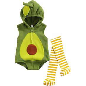 Doisbetthsay Baby Boy Girl Animal Costume Toddler Fleece Chicken/Duck Cosplay Outfit Easter Halloween Dress Up