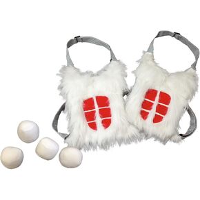 Diggin Active - Yeti Dodgetag - Indoor/Outdoor Dodgeball Game, White, One Size