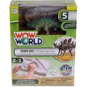 katz trimming / trims unlimited Wow World Dino DIG Excavation Playset STEM Science Tech Math 2 in 1-Brachiosaurus , Triceratops , Pterodactyl (Triceratops 3273) in Kuwait