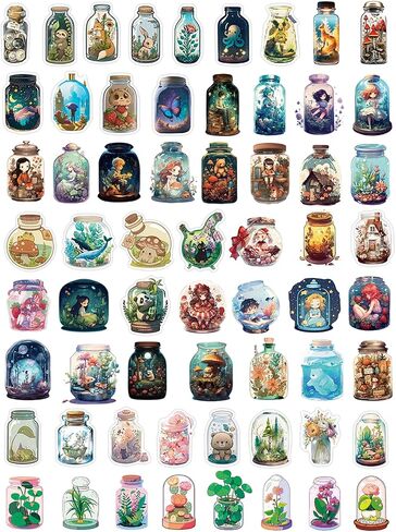 Condyluri 150 pcs Cute Stickers, Kawaii Aesthetic Decals for Water Bottle, Laptop, Kindle and Books in Saudi Arabia