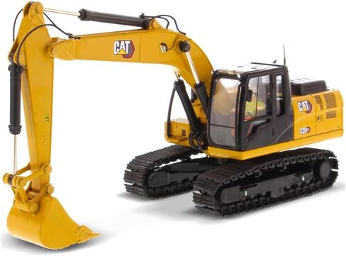 Diecast Masters 1:50 Caterpillar 320 GX Hydraulic Excavator | High Line Series Cat Trucks & Construction Equipment | 1:50 Scale Model Diecast Collectible Model 85674 in Saudi Arabia