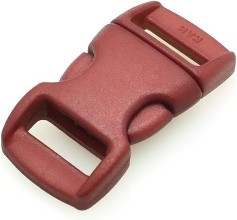 12 قطعة من أبازيم تحرير جانبي ملونة محيطية الشكل مقاس 0.95 سم لسوار باراكورد مزيج من 12 لونًا in Kuwait