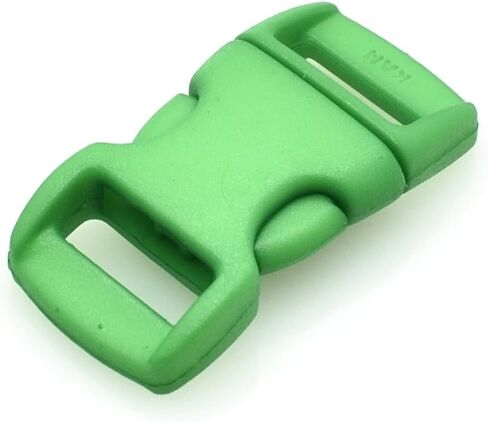 12 قطعة من أبازيم تحرير جانبي ملونة محيطية الشكل مقاس 0.95 سم لسوار باراكورد مزيج من 12 لونًا in Kuwait