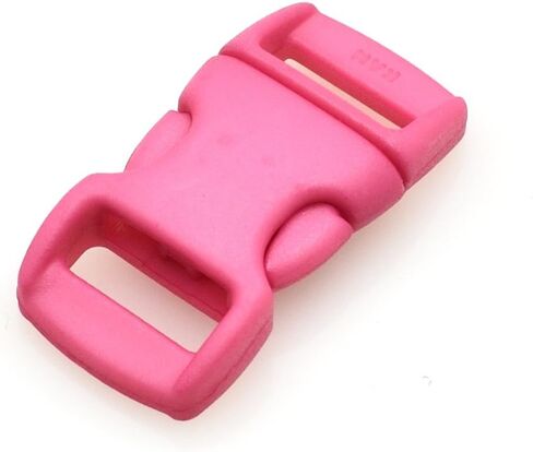 12 قطعة من أبازيم تحرير جانبي ملونة محيطية الشكل مقاس 0.95 سم لسوار باراكورد مزيج من 12 لونًا in Kuwait