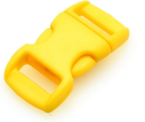 12 قطعة من أبازيم تحرير جانبي ملونة محيطية الشكل مقاس 0.95 سم لسوار باراكورد مزيج من 12 لونًا in Kuwait