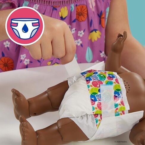Baby Alive Baby Gotta Bounce Doll, Kangaroo Outfit, Bounces with 25+ SFX and Giggles, Drinks and Wets, Black Hair Toy for Kids Ages 3 and Up in Saudi Arabia