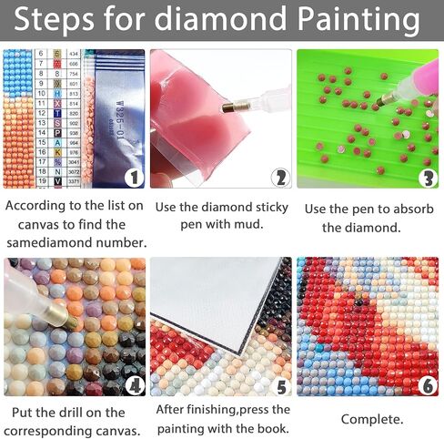 CHOSIGHT 5D Diamond Painting Cat Kits, DIY Paint with Diamond Art Flower Round Full Drill Crystal Rhinestone Embroidery Pictures Crafts for Home Wall Decor 12x16 inch in Kuwait