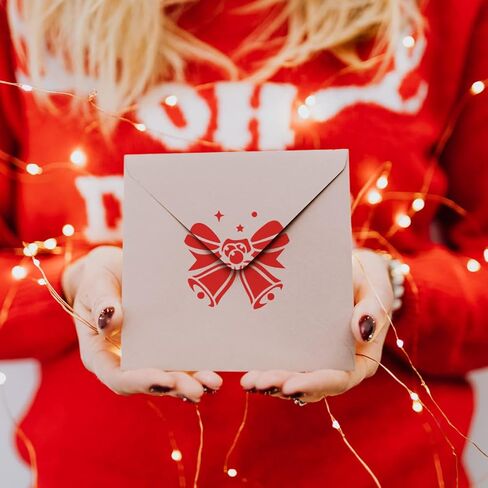 استنسل عيد ميلاد سعيد صغير - مجموعة استنسل عيد الميلاد 3 × 3 بما في ذلك استنسل رجل الثلج واستنسل الرنة واستنسل ندفة الثلج الصغيرة للرسم على الخشب وبطاقات التهنئة وصندوق الهدايا وديكور عيد الميلاد in Kuwait