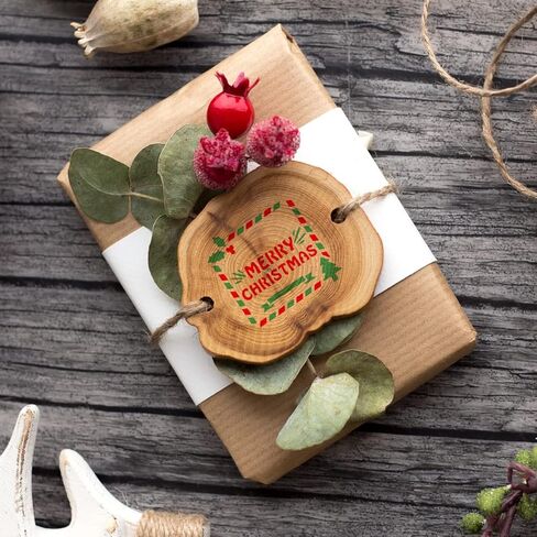 استنسل عيد ميلاد سعيد صغير - مجموعة استنسل عيد الميلاد 3 × 3 بما في ذلك استنسل رجل الثلج واستنسل الرنة واستنسل ندفة الثلج الصغيرة للرسم على الخشب وبطاقات التهنئة وصندوق الهدايا وديكور عيد الميلاد in Kuwait