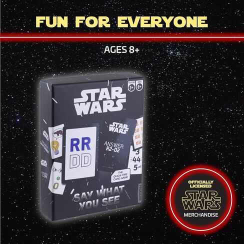 Star Wars Say What You See Game | Lucas Films Trivia Party Game in Saudi Arabia