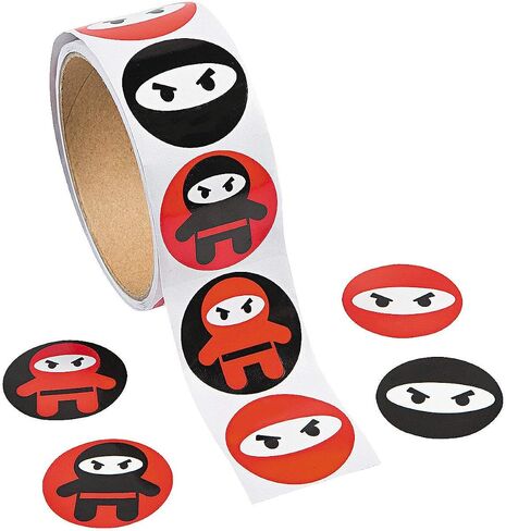 Ninja Roll Stickers - Stationery - Stickers Roll - 1 Piece in Saudi Arabia
