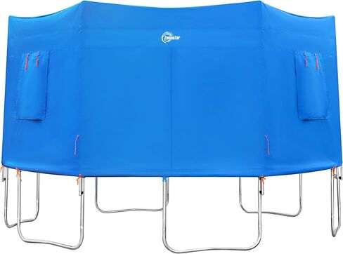 14FT Trampoline Tent, Fits for 14FT Straight Pole Round Trampoline, Trampoline Tent Cover (Fit for 6 Straight Pole Trampoline, Tent Only) Blue in Kuwait