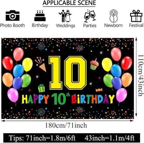 سعيد عيد ميلاد 8 راية خلفية عيد ميلاد سعيد زينة للفتيات الفتيان 8 سنة من العمر بالونات ملونة كبيرة عيد ميلاد سعيد ساحة علامات داخلي زينة في الهواء الطلق لوازم للأطفال 6x4ft النسيج in Kuwait