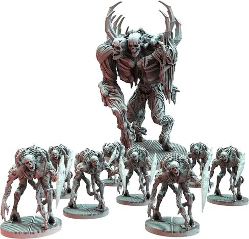 توسيع لعبة Rebel Nemesis Carnomorph Board | لعبة رعب خيال علمي | لعبة استراتيجية | لعبة المغامرة التعاونية للكبار والمراهقين | الأعمار 14+ | 1-5 لاعبين | متوسط وقت اللعب 1-2 ساعات | صنع بواسطة المتمردين in Kuwait