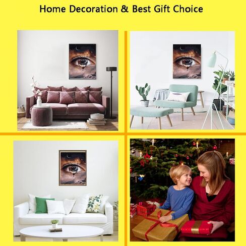 مجموعة الطلاء بالأرقام للبالغين والأطفال المبتدئين ، دموع الأم الكون مجموعة الطلاء الزيتي ، رسم مع فرش الطلاء الطلاء ، طلاء أكريليك ، لوحة DIY لتزيين الحائط المنزل ، 40.64 × 30.48 سم in Kuwait