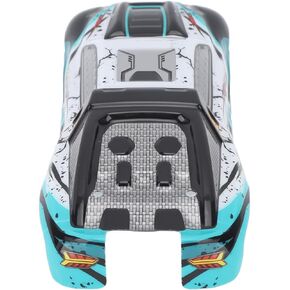 هيكل سيارة RiToEasysports RC، هيكل سيارة من البولي فينيل كلوريد عالي المقاومة للصدمات، إطار هيكل سيارة RC متوافق مع ملحقات مقياس السيارة، أجسام المركبات وإكسسوارات الميزان (سماوي)