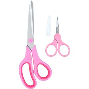 Pink Scissors for Office Home School Craft Sewing Fabric Supplies, 8 Inch/3.5 Inch in Kuwait