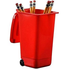 Hammont Mini Trash Can 6-Pack - Mini Trash Can for Desk & Desktop Organizer - Multi-Purpose Mini Desk Trash Can & Pencil Holder (Pink) in Saudi Arabia