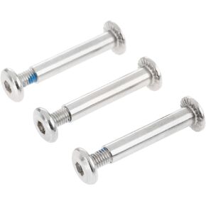 MUXSAM 10Pcs 0.24"/6mm OD Inline Skate Axle Screws Replacement, Shaft Hex Socket Screw, Inline Skate Wheel Axles Roller Blades Bearing, Wheel Axles Repair Tool 31mm or 36mm