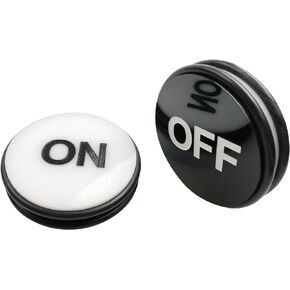 Yuanhe Casino Craps Dealer Button - 3Inch ON/Off Puck Buttons, Great for Poker, Texas Hold 'em & Card Games