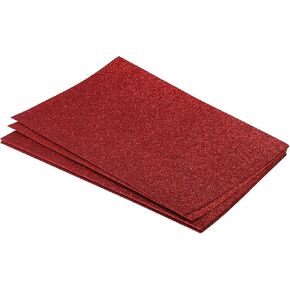 PATIKIL Soft Felt Sheets Glitter Fiber Craft Sheets Black 11.8 Inch x 7.8 Inch for DIY Hobby Decorate Pack of 6 in Saudi Arabia