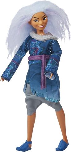 Disney Sisu Human Fashion Doll with Lavender Hair and Movie-Inspired Clothes Inspired by Disney's Raya and The Last Dragon Movie, Toy for 3 Year Old Kids and Up in Saudi Arabia