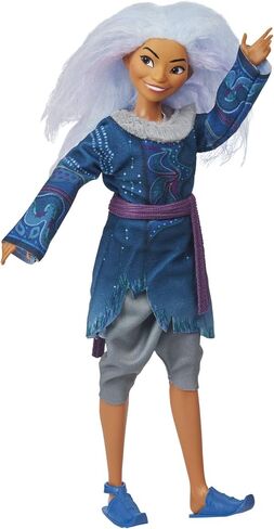 Disney Sisu Human Fashion Doll with Lavender Hair and Movie-Inspired Clothes Inspired by Disney's Raya and The Last Dragon Movie, Toy for 3 Year Old Kids and Up in Saudi Arabia