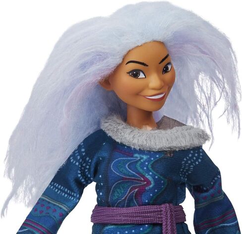 Disney Sisu Human Fashion Doll with Lavender Hair and Movie-Inspired Clothes Inspired by Disney's Raya and The Last Dragon Movie, Toy for 3 Year Old Kids and Up in Saudi Arabia