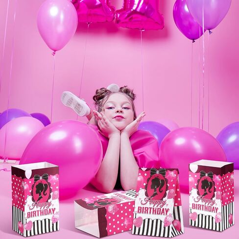 Tatuo 24 Pcs Princess Party Gift Bags Paper Goodie Bags Princess School Party Favors Birthday Party Supplies Decorations Candy Bags Welcome Princess Decor Halloween Party Supplies in Saudi Arabia