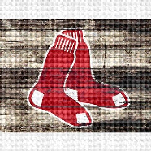 لوحة ماسية خماسية الأبعاد مثقاب دائري كامل مجموعات طلاء ماسية ذاتية الصنع للبالغين للمنزل فن الرسم الديكور جوارب حمراء 15.7 × 11.8 بوصة in Kuwait