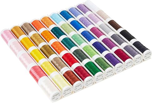 Brother Designio 50-Piece Embroidery Thread Set, SA650 in Saudi Arabia