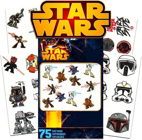 Star Wars Party Favors Birthday Party Supplies Bundle ~ 850+ Classic Star Wars Stickers and 150 Temporary Tattoos for Party Goodie Bags for Kids and Adults in Kuwait