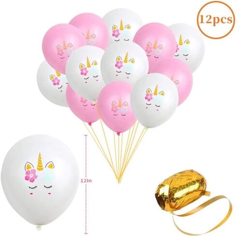 147 pcs Unicorn Party Supplies in Saudi Arabia