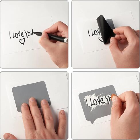 جيت فريش ملاحظات غداء قابلة للخدش للاطفال - 50 قطعة من ملصقات الغداء القابلة للخدش للاطفال - مجموعة ملصقات معدنية قابلة للخدش لصندوق غداء الاطفال - ملاحظات صندوق بينتو لطيفة لامعة على شكل خدش in Kuwait