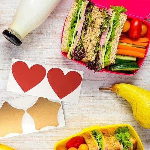 جيت فريش ملاحظات غداء قابلة للخدش للاطفال - 50 قطعة من ملصقات الغداء القابلة للخدش للاطفال - مجموعة ملصقات معدنية قابلة للخدش لصندوق غداء الاطفال - ملاحظات صندوق بينتو لطيفة لامعة على شكل خدش in Kuwait