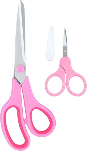 Pink Scissors for Office Home School Craft Sewing Fabric Supplies, 8 Inch/3.5 Inch in Kuwait