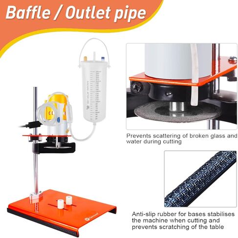 الة تقطيع الزجاجات، ماكينة قطع الزجاجات جين راوند مجموعة ادوات قطع الزجاجات لزجاجات النبيذ وزجاج البحر والفنون والحرف اليدوية ووعاء الزهور والبرطمانات in Kuwait