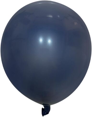 138pcs Navy Blue Balloons Garland Arch Kit Double-Stuffed Night Blue Dusty Blue Nude Blush Latex Balloons for Birthday Party Graduation Baby Shower Wedding Ocean Decoration in Kuwait