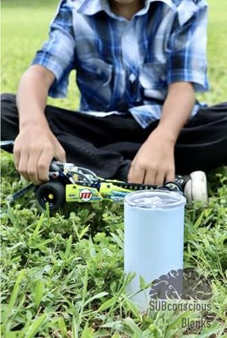 كوب أطفال رفيع أبيض قابل للانسكاب، 7 عبوات من أبو واك، 340 مل مع برغي على الغطاء، أكواب تسام من أجل نقل الحرارة بنفسك، فراغات تسام in Kuwait