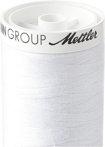 Mettler Bobbin Fil Embroidery Thread، 1094-Yard, White in Saudi Arabia